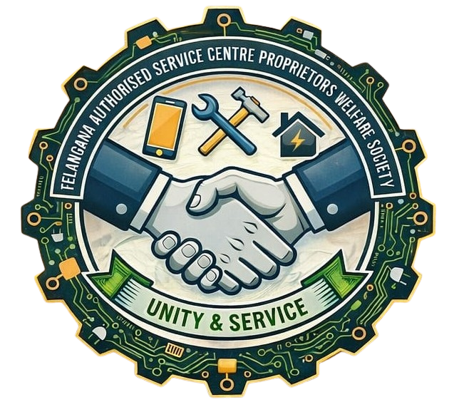 Telangana Authorized Service Centre Proprietors Union Logo